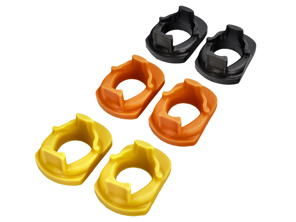 Kit d'inserts de douille de montage moteur. Porsche 987.1 Boxster / Caïman - 98737502303, 98737502305